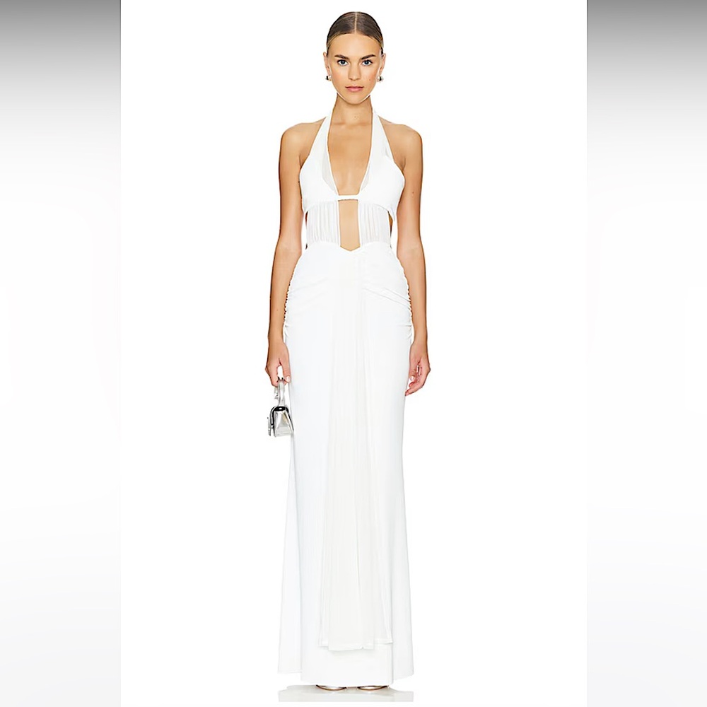 NBD White Maxi Dress